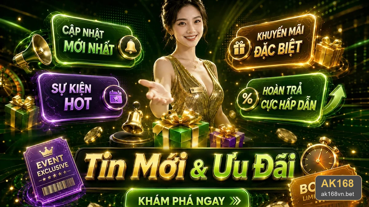 Khuyến Mãi AK168: Tin Mới, Ưu Đãi Và Điều Kiện Nhận Thưởng Dưới Góc Nhìn Quản Lý Ngân Sách – ak168vn.bet