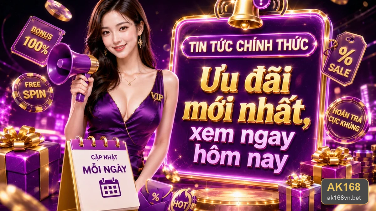 Khuyến Mãi AK168 Cho Người Mới: Đánh Giá Ưu Đãi Qua Tiêu Chí Minh Bạch – ak168vn.bet