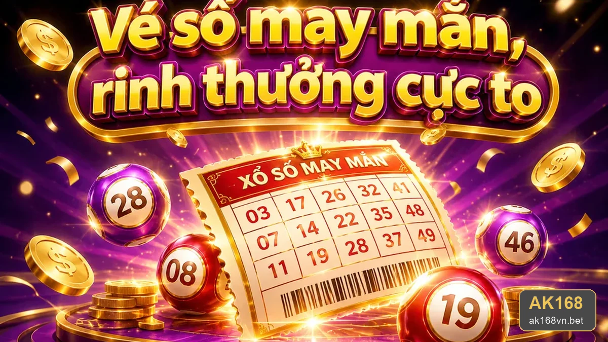 Xổ Số AK168: Đọc Cấu Trúc Giải Thưởng Và Điều Kiện Nhận Thưởng Trước Khi Dò Vé – ak168vn.bet