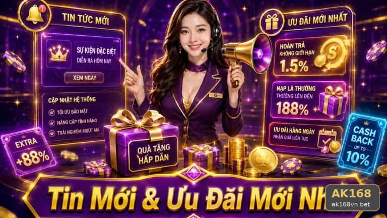 Đánh Giá Ưu Đãi Người Mới Tại AK168 Qua Tiêu Chí Minh Bạch – ak168vn.bet