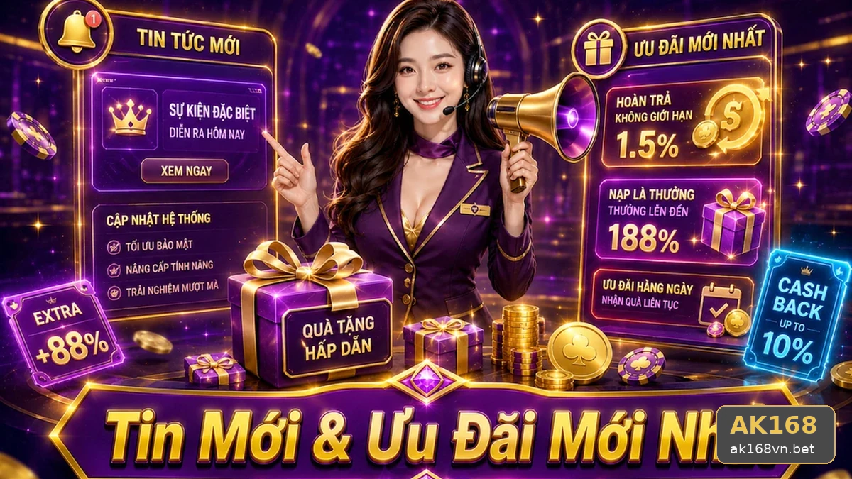 Đánh Giá Ưu Đãi Người Mới Tại AK168 Qua Tiêu Chí Minh Bạch – ak168vn.bet