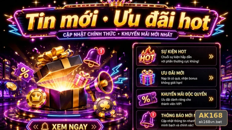 Đọc Chi Tiết Giao Diện Khuyến Mãi AK168 Tại ak168vn.bet: Kiểm Tra Trò Chơi Hợp Lệ Và Các Trường Hợp Bị Loại Trừ Qua Góc Kiểm Chứng Theo Tên Miền