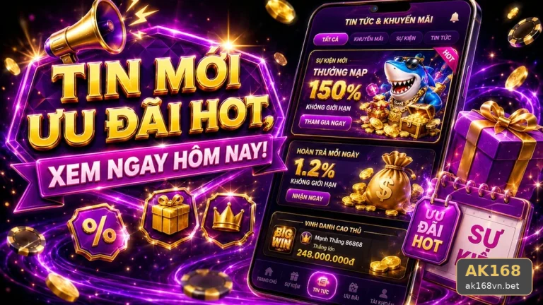 Cập Nhật Tin Mới Và Ưu Đãi Tại ak168vn.bet: Lập Kế Hoạch Nghỉ Giải Lao Và Sử Dụng Công Cụ Tự Giới Hạn